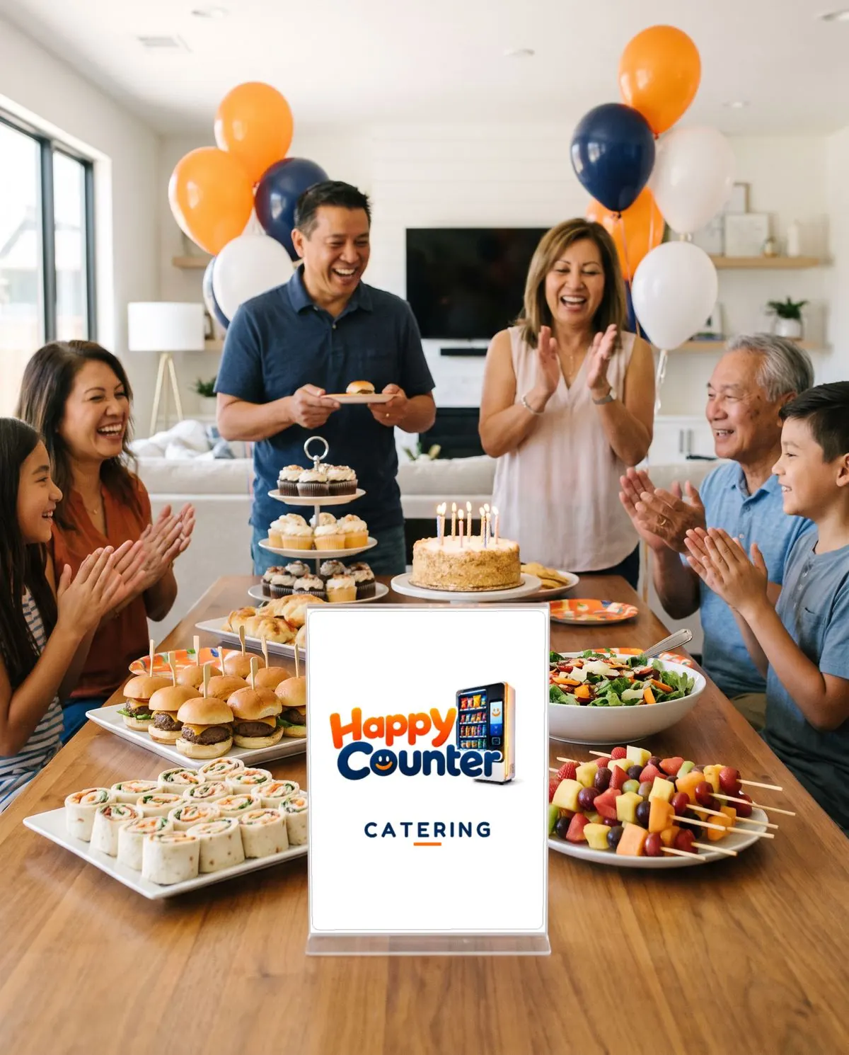 Birthday parties catered by Happy Counter