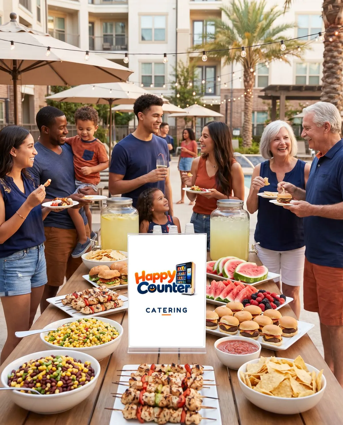 Community events catered by Happy Counter
