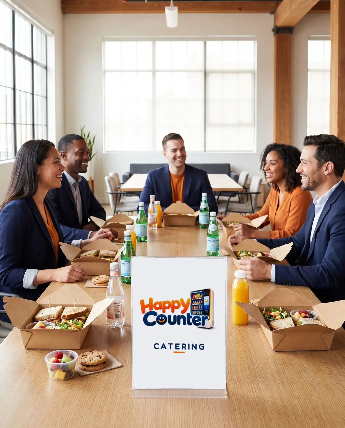 Meetings and trainings catered by Happy Counter